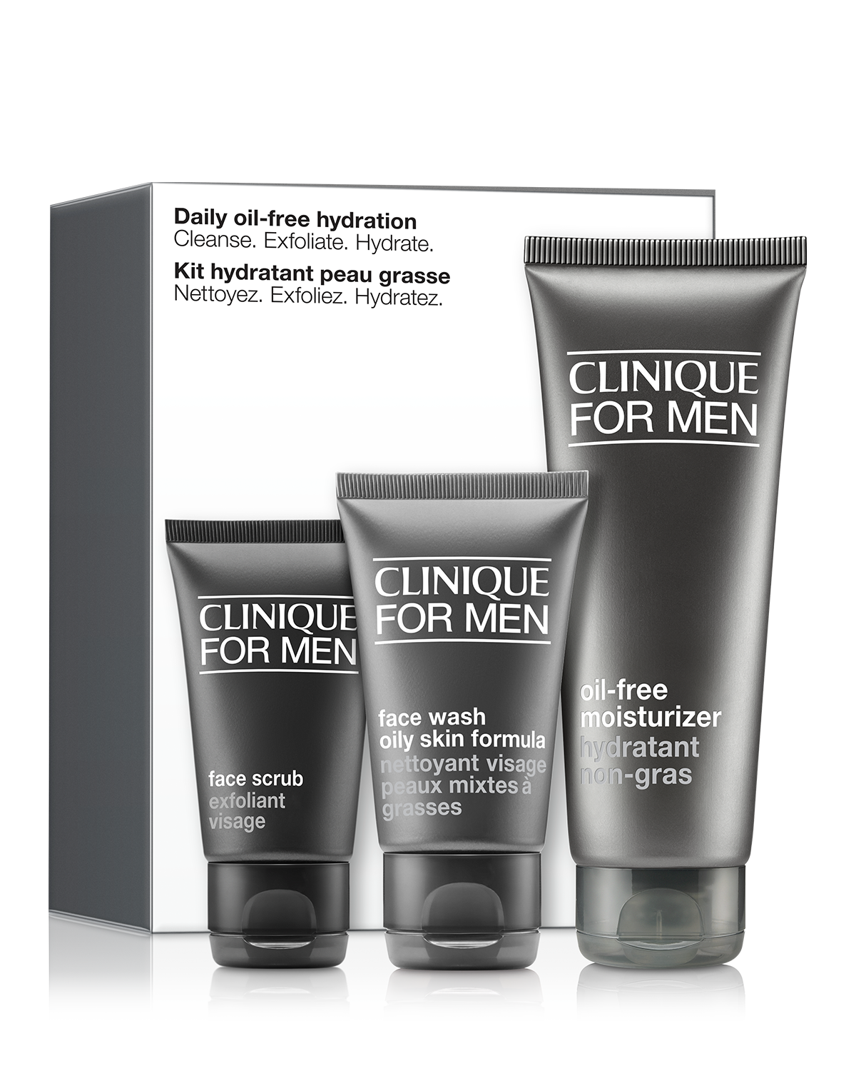 Clinique For Men Daily Oil-Free Hydration Skincare -setti