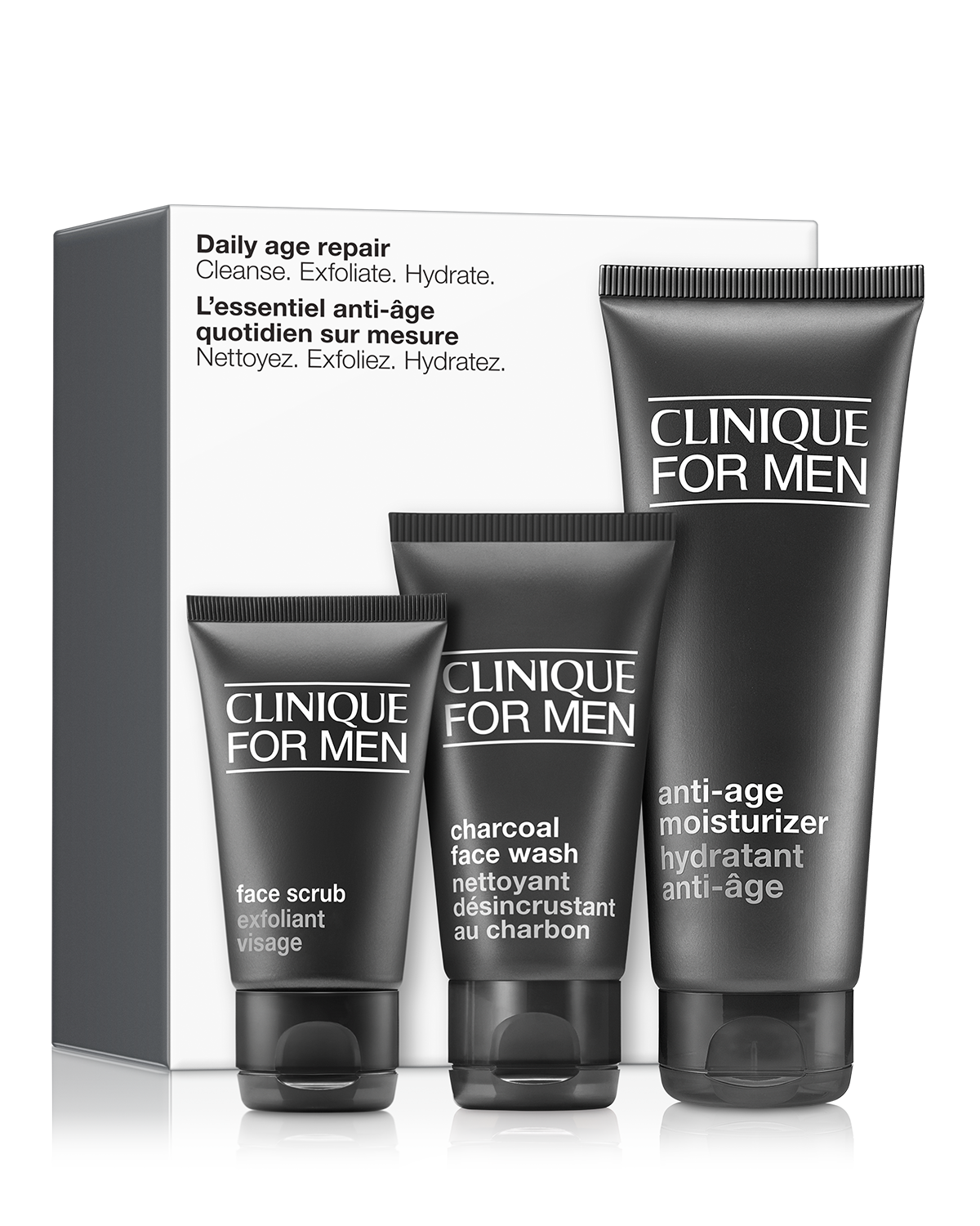Clinique For Men Daily Age Repair Skincare -setti