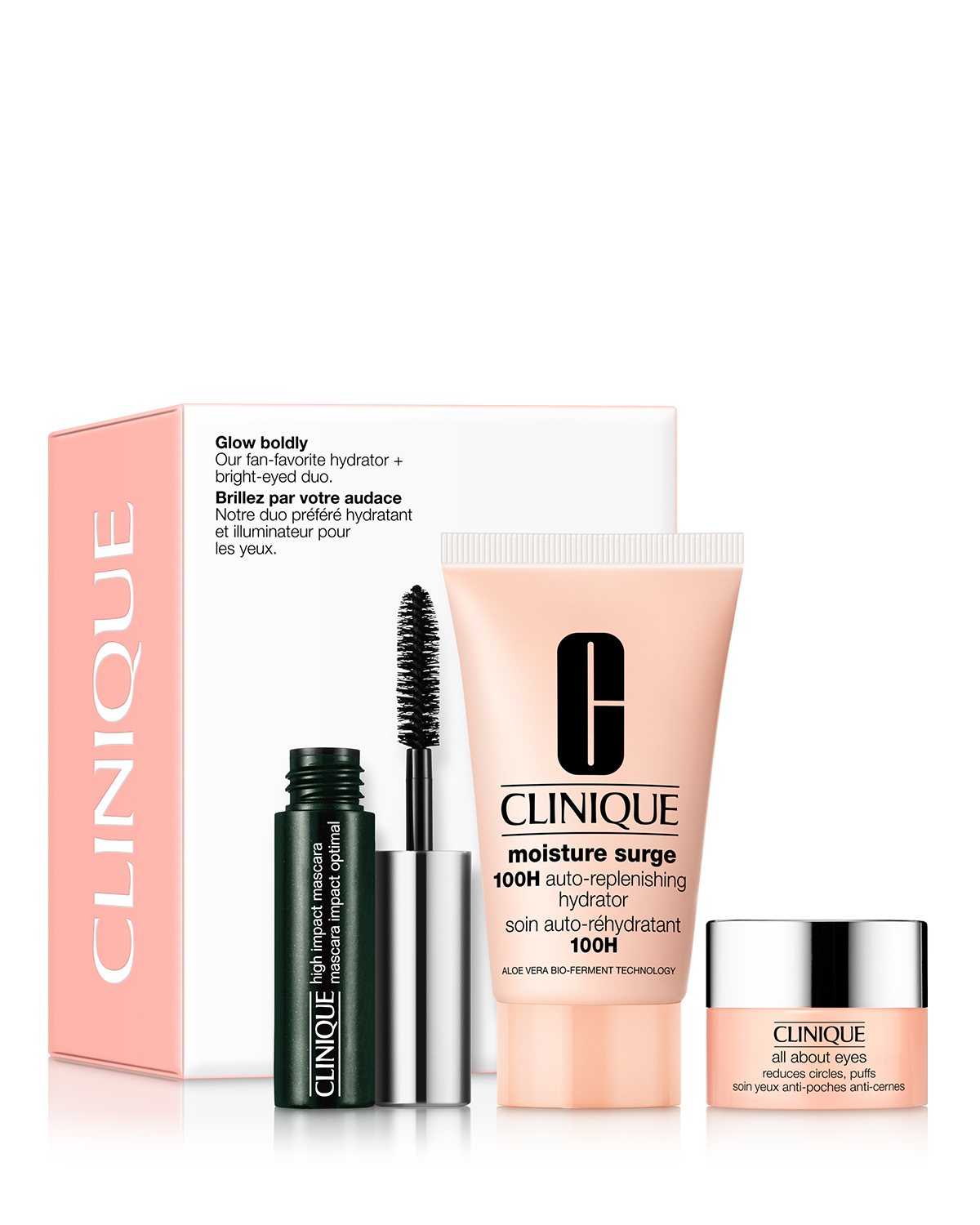 Glow Boldly Skincare and Makeup Gift Set 