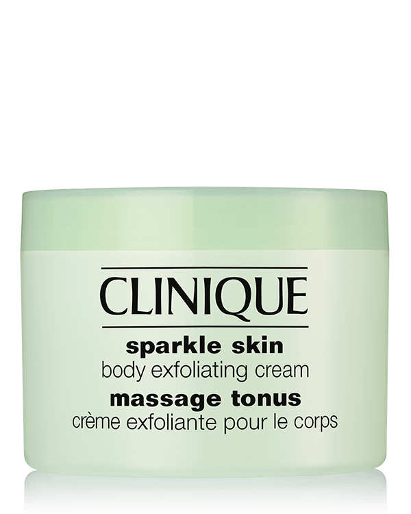 Sparkle Skin&amp;trade; Body Exfoliating Cream, Täyteläinen kuorintavoide kuorii pois samean ja hilseilevän ihon. Saa ihon tuntumaan sileältä ja pehmeältä.