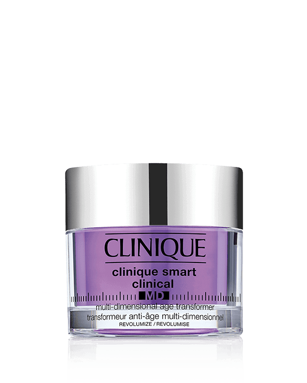 Clinique Smart Clinical™ MD Multi-Dimensional Age Transformer Revolumize, Täyteläinen, ihoa tehokkaasti ravitseva voide, joka vähentää näkyvästi juonteita ja ryppyjä, tasoittaa ihon värisävyä ja supistaa ihohuokosia.
